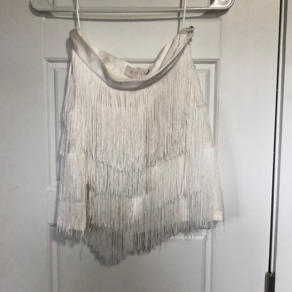 Meshki Sofia Fringe Skirt